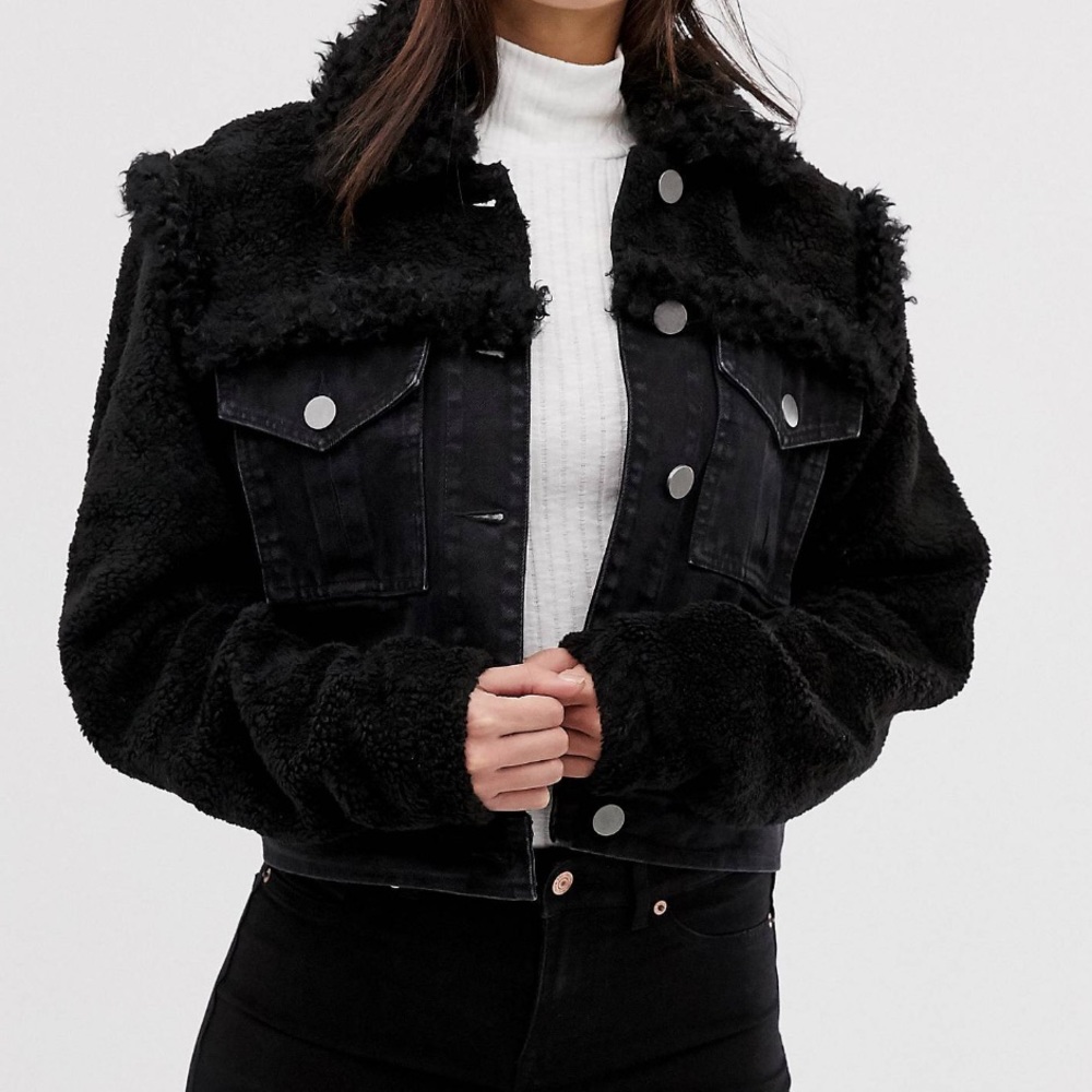 Denim and Borg Jacket